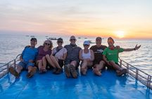 Tonle Sap floating village bike tour and sunset cruise
