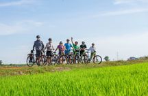 Tonle Sap floating village bike tour and sunset cruise