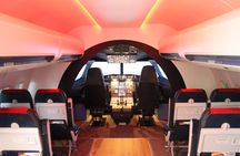 60-minute flight in the Airbus A320 flight simulator in Hamburg