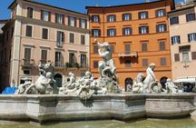 Rome's underground and piazzas guided walking tour