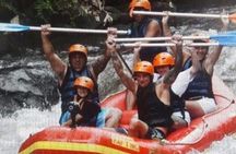 Ubud Ayung river rafting with Bantuan Temple visit
