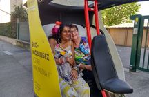 1 or 2-hour historical pedicab tour of Lyon