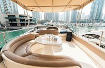Dubai luxury yacht private cruise on the yacht Etosha