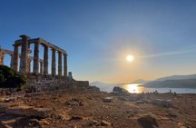 Cape Sounion Temple of Poseidon sunset tour with audio guide