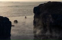 Sky Lagoon experience with roundtrip transfer in Reykjavik