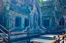 Siem Reap 4-hour private car charter to Angkor Wat, Bayon and Ta phrom