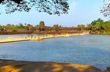 Siem Reap 4-hour private car charter to Angkor Wat, Bayon and Ta phrom