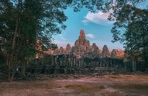 Siem Reap 4-hour private car charter to Angkor Wat, Bayon and Ta phrom