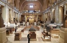 Giza Pyramids, Sphinx and Egyptian Museum tour with lunch from Dahab