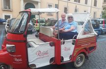 Ape chef guided tour and cooking class in Rome