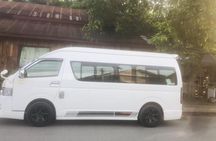 Private transfer from hotel to airport in Pakse