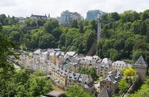 Little City Train through the city of Luxembourg