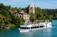 Hermès II restaurant boat lunch cruise in Lyon