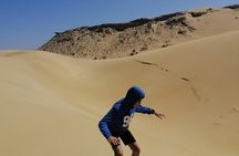 Sandboarding guided experience from Essaouira