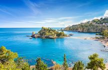 Taormina and Giardini Naxos boat excursion with an aperitif