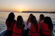 Ponta da Piedade boat tour at sunset