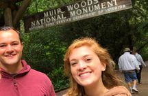 Private Muir Giant Redwoods and Sausalito tour by open top jeep