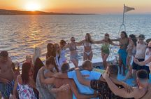 Sunset cruise Cape Greco experience