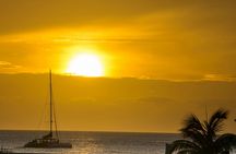 Sunset cruise with BlueFinn catamaran in Curaçao