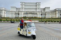 Bucharest highlights guided tour in a tuk-tuk