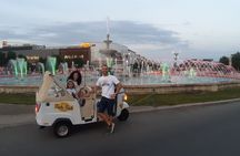 Bucharest highlights guided tour in a tuk-tuk