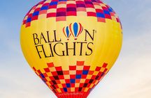 Sunrise hot air balloon ride in the Margham Desert