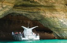 Dolphin spotting and Benagil Caves guided boat trip