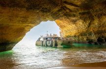 Caves and coastline guided boat trip from Albufeira