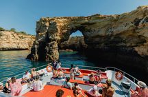 Caves and coastline guided boat trip from Albufeira