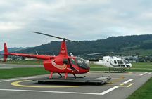 Private helicopter tour over the Swiss Alps