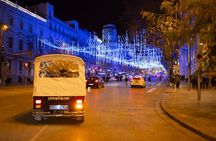 Madrid Christmas lights tour by private Eco Tuk Tuk