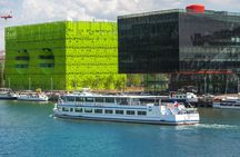 Lyon lunch cruise on the Hermès restaurant boat