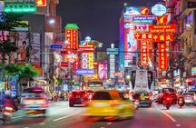 Bangkok tuk-tuk night tour with Chinatown street food meal