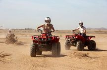 Agafay desert private sunset quad bike tour from Marrakech