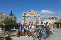 Athens Old Town and Acropolis guided bike tour