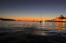 Sunset cruise on the Tagus in Lisbon