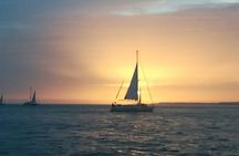 Sunset cruise on the Tagus in Lisbon