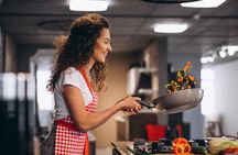 Small-group cooking class with professional chef at Ftelos brewery