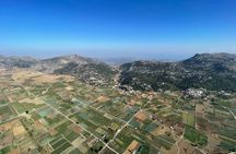 Private hot-air balloon flight over Lasithi Plateau at sunrise