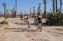 Bike tour in Marrakech's palmgroove with a local guide