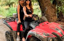 Quad bike excursion to the Alcantara Gorges