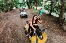 Quad bike excursion to the Alcantara Gorges