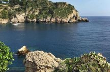 Taormina and Giardini Naxos boat excursion with an aperitif