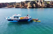 Kayak grotto tour from Lagos