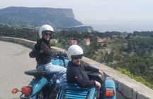 Retro side-car wine tour of Cassis & Bandol from Marseille