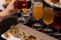 Ftelos brewery private beer tasting experience in Santorini