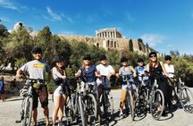 Athens Old Town and Acropolis guided bike tour
