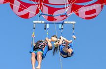 Double parasailing experience in Albufeira