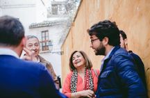Jewish quarter tour with tapas and wine cellar tour in Seville