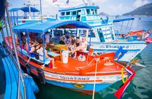 Morning boat tour to Koh Nangyuan and Koh Tao with Thai lunch box